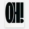 Affiche 30x40 OH! - Studio Topo