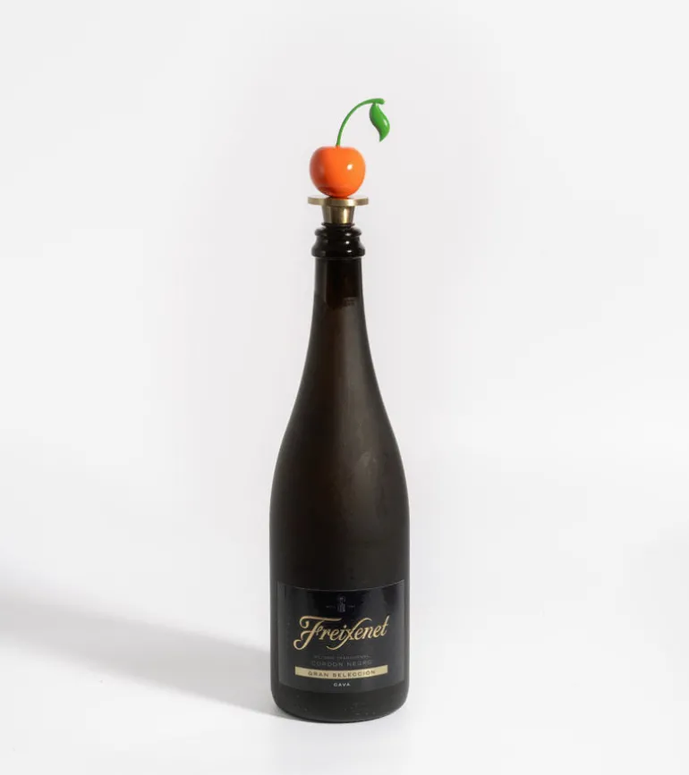 Bouchon à vin cerise