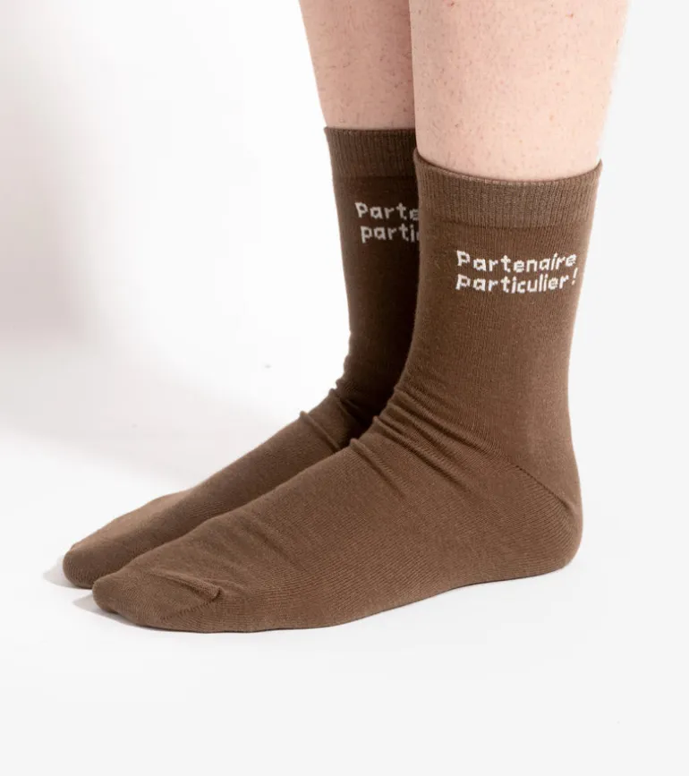 Chaussettes partenaire particulier