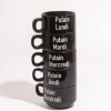 Coffret semainier de tasses - Les putains de tasses