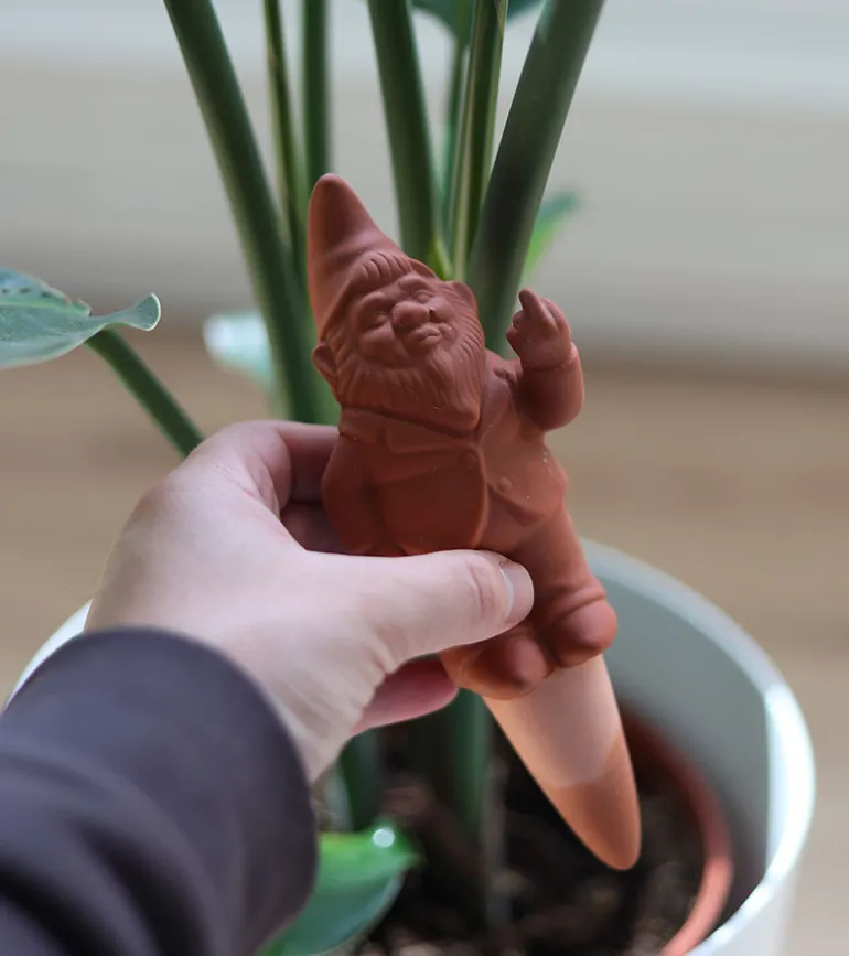 Gnome Terracotta irrigateur de plantes