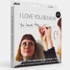 Kit stylo + sticker à compléter - "I Love You Because"