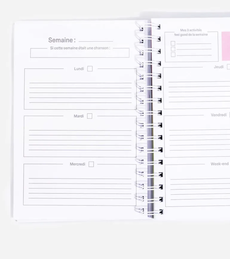 Planner Mensuel Moodtivation - 12 mois pour briller