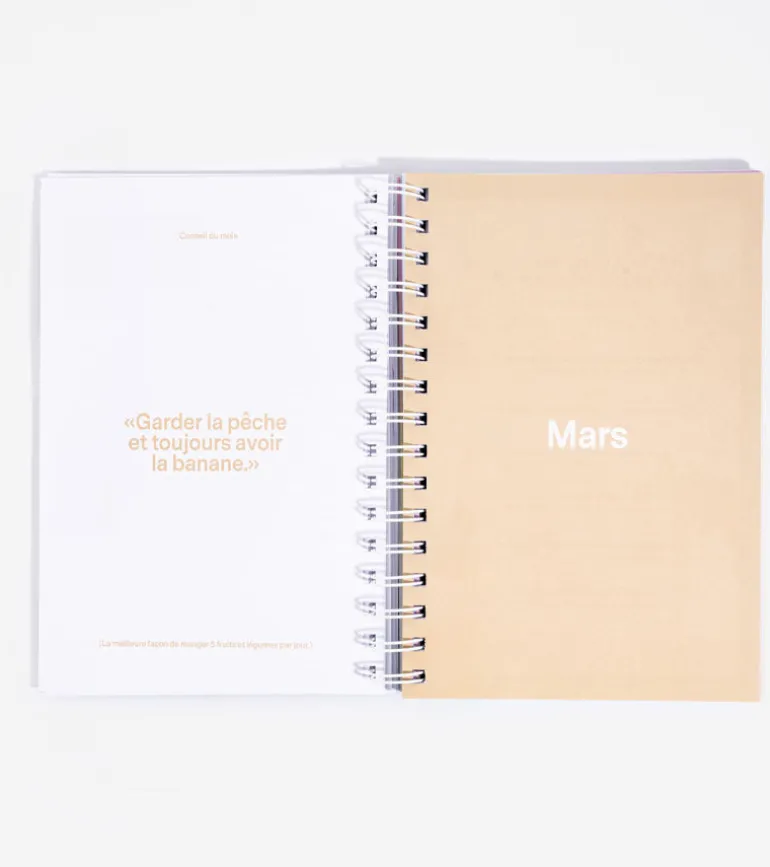 Planner Mensuel Moodtivation - 12 mois pour briller