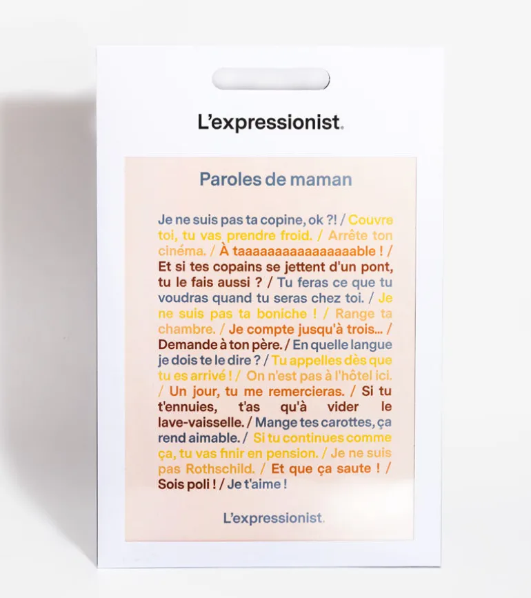 Poster - Paroles de maman