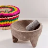 Set mortier, pilon et panier pour tortilla
