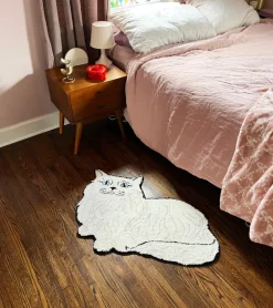 Tapis chat persan