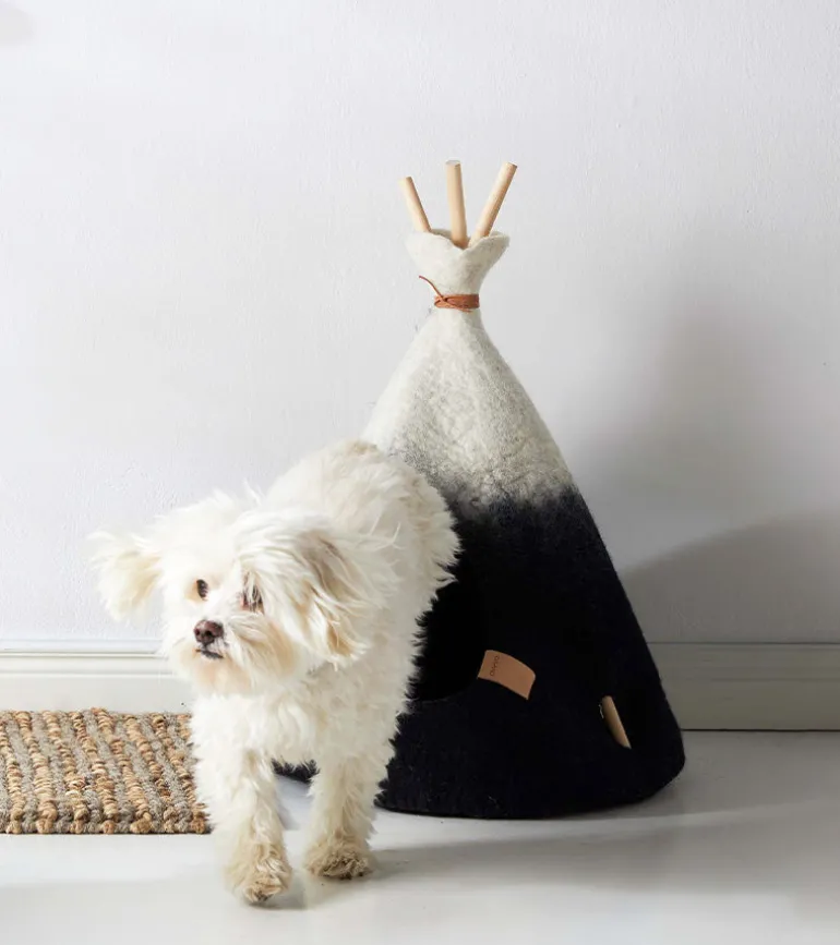 Tipi pour animaux 100% laine