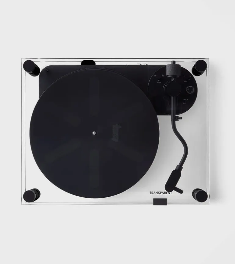 Tourne-disques - Transparent