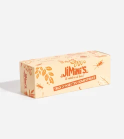 Trio d'insectes comestibles pour l'apéro